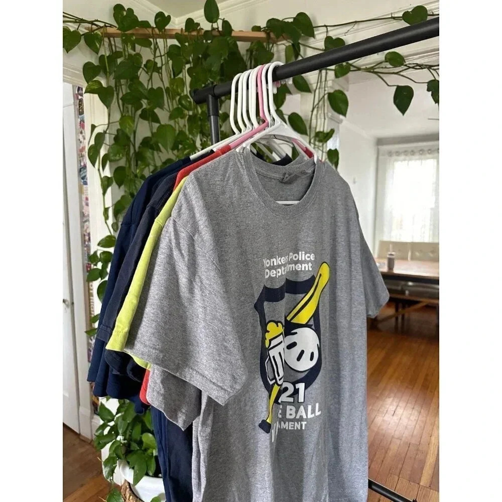 Men’s size medium / large 8 pack Yonkers police shirts